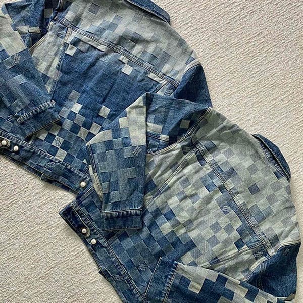 一目惚れ♪ルイヴィトン ダミエクラシックデニムジャケット n級品 1AFHUU